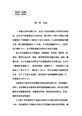 ◆◆年生產(chǎn)6萬(wàn)噸電熔鎂生產(chǎn)線項(xiàng)目投資申請(qǐng)報(bào)告(V8.1)-資源下載