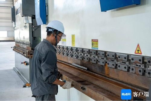 原創組圖 海南 屯昌 環保設備制造廠調試設備即將投入生產